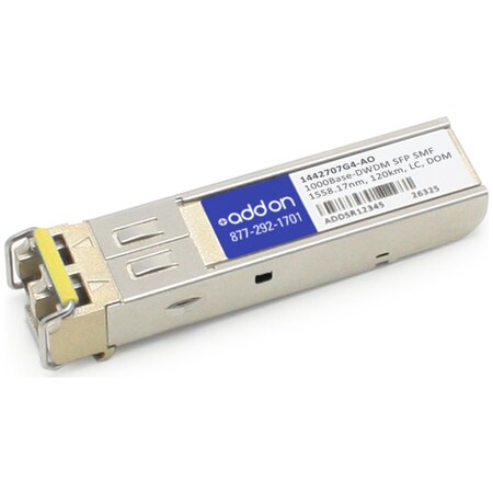 Add-On Addon Adtran 1442707G4 Compatible Taa Compliant 1000Base-Dwdm Sfp 1442707G4-AO